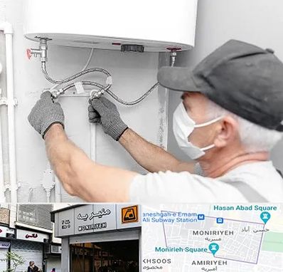 لوله کش پکیج و شوفاژ در منیریه