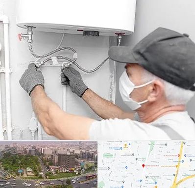 لوله کش پکیج و شوفاژ در آیت الله کاشانی