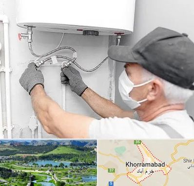 لوله کش پکیج و شوفاژ در خرم آباد