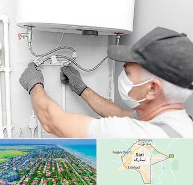 لوله کش پکیج و شوفاژ در ساری