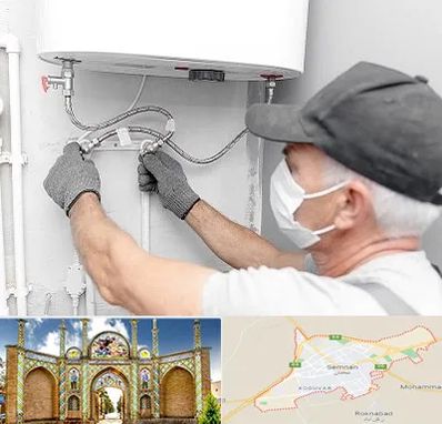 لوله کش پکیج و شوفاژ در سمنان