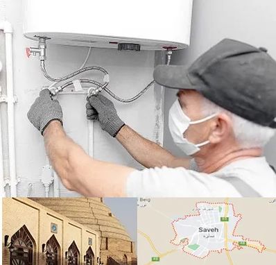 لوله کش پکیج و شوفاژ در ساوه