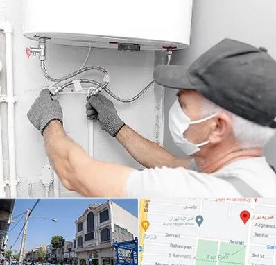 لوله کش پکیج و شوفاژ در افسریه