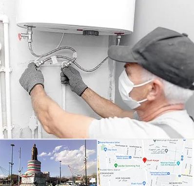 لوله کش پکیج و شوفاژ در کارگر جنوبی