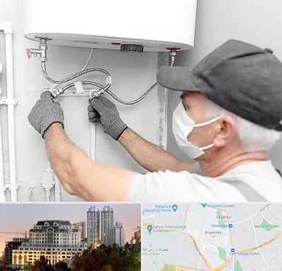 لوله کش پکیج و شوفاژ در فرشته