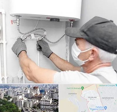 لوله کش پکیج و شوفاژ در ولنجک