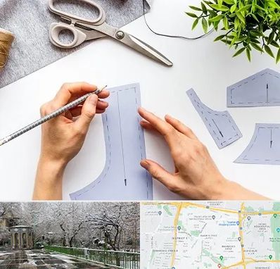 آموزشگاه الگوسازی در باغ فیض