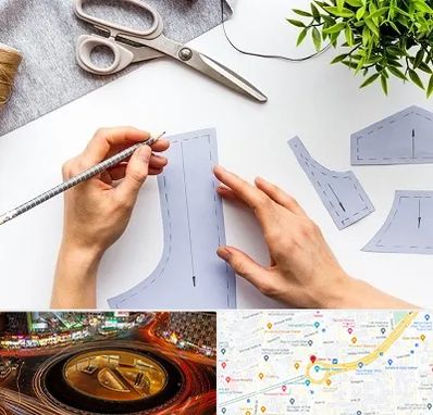 آموزشگاه الگوسازی در میدان ولیعصر