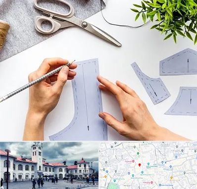 آموزشگاه الگوسازی در میدان شهرداری رشت