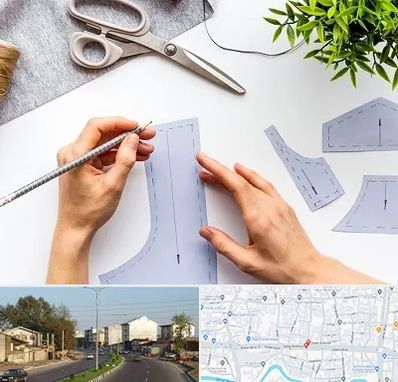 آموزشگاه الگوسازی در ضیابری رشت