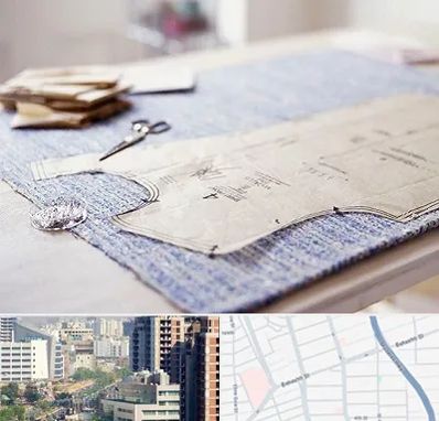 آموزشگاه الگو خیاطی در خیابان بهشتی