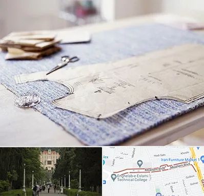 آموزشگاه الگو خیاطی در بلوار معلم رشت