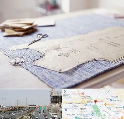 آموزشگاه الگو خیاطی در بلوار توس مشهد