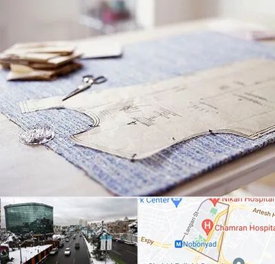 آموزشگاه الگو خیاطی در اقدسیه