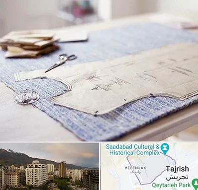 آموزشگاه الگو خیاطی در زعفرانیه