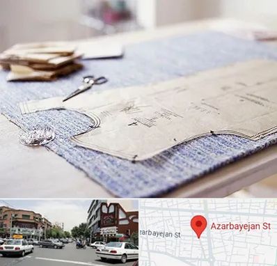 آموزشگاه الگو خیاطی در خیابان آذربایجان