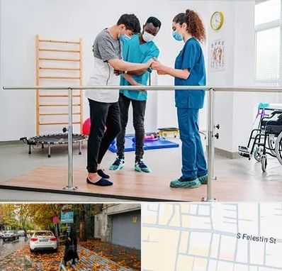 کلینیک کار درمانی در خیابان فلسطین