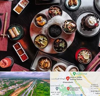 رستوران شرقی در قصرالدشت شیراز