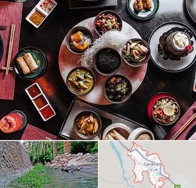 رستوران شرقی در سراوان