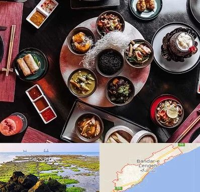 رستوران شرقی در بندرلنگه