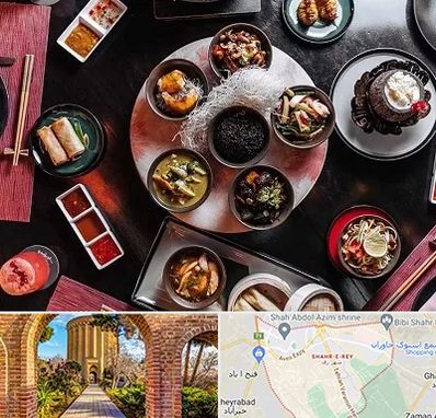رستوران شرقی در شهر ری