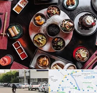 رستوران شرقی در قدوسی شرقی شیراز