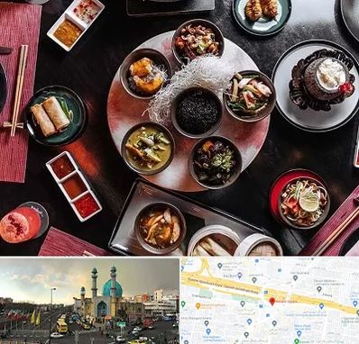 رستوران شرقی در رسالت