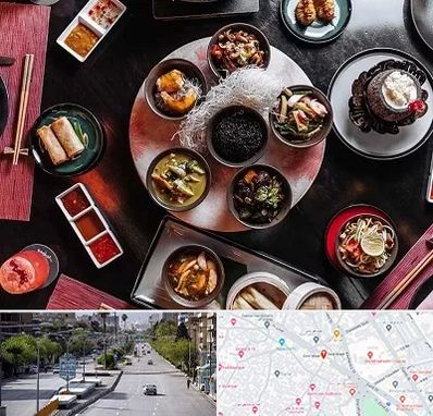 رستوران شرقی در خیابان زند شیراز