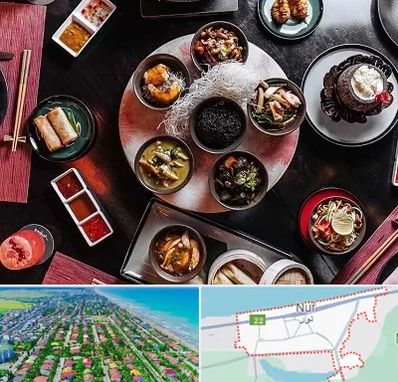 رستوران شرقی در نور