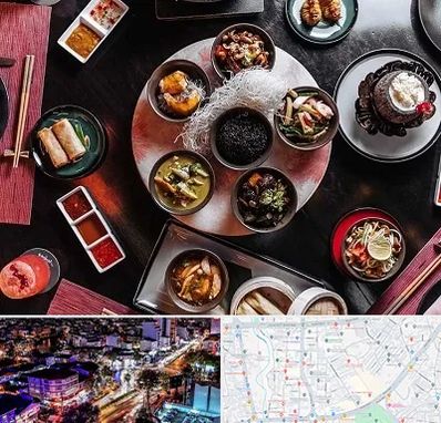 رستوران شرقی در منظریه رشت