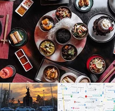 رستوران شرقی در میدان حر