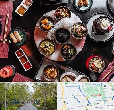 رستوران شرقی در قدوسی غربی شیراز