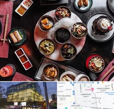 رستوران شرقی در جمهوری