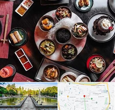 رستوران شرقی در سرسبز