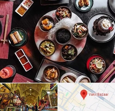 رستوران شرقی در بازار وکیل شیراز