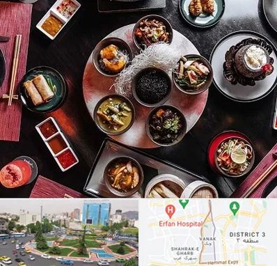 رستوران شرقی در ونک 