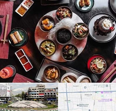 رستوران شرقی در مرکز تهران