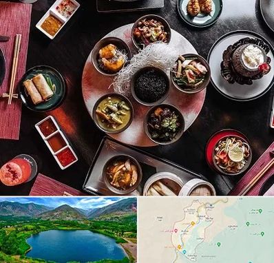 رستوران شرقی در رودبار