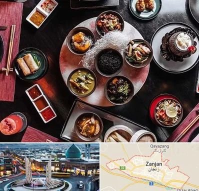 رستوران شرقی در زنجان