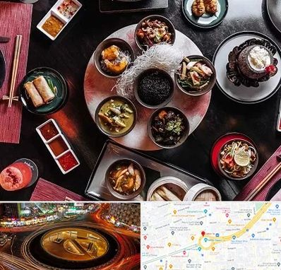 رستوران شرقی در میدان ولیعصر