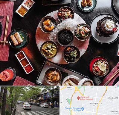 رستوران شرقی در ظفر 