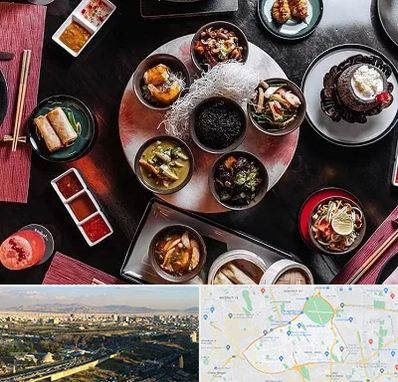 رستوران شرقی در منطقه 19 تهران