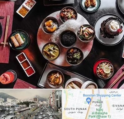 رستوران شرقی در پونک 