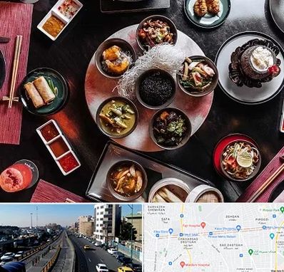 رستوران شرقی در پیروزی