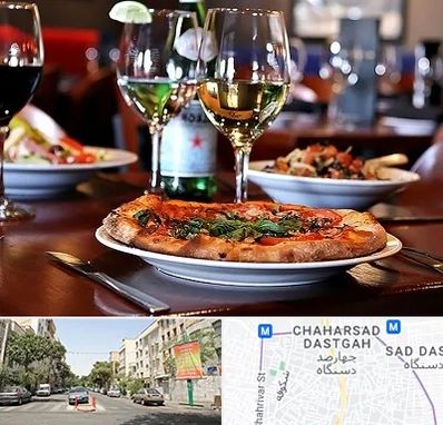 رستوران ایتالیایی در چهارصد دستگاه