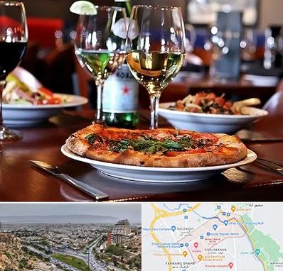 رستوران ایتالیایی در معالی آباد شیراز