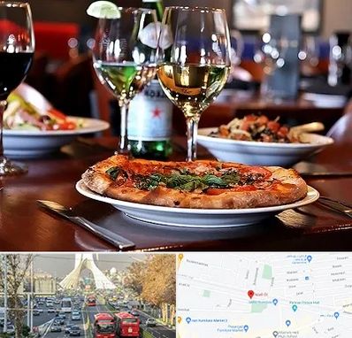 رستوران ایتالیایی در خیابان آزادی