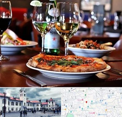 رستوران ایتالیایی در میدان شهرداری رشت