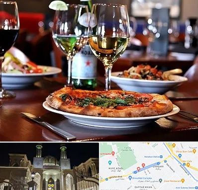 رستوران ایتالیایی در زرگری شیراز