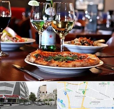 رستوران ایتالیایی در بلوار فردوس 
